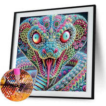 Load image into Gallery viewer, Mythical Snake 30*30CM(Canvas) Partial Special Shaped Drill Diamond Painting
