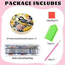 Load image into Gallery viewer, Wooden PET DIY Diamond Painting Magnets Jar Opener Kit Decorative Kitchen Tool
