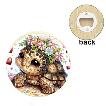 Load image into Gallery viewer, Wooden PET DIY Diamond Painting Magnets Jar Opener Kit Decorative Kitchen Tool
