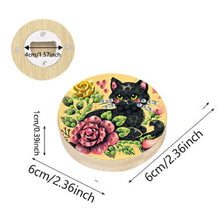 Load image into Gallery viewer, Wooden PET DIY Diamond Painting Magnets Jar Opener Kit Decorative Kitchen Tool
