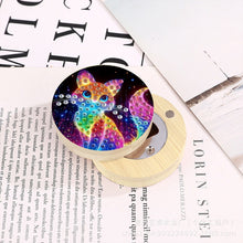 Load image into Gallery viewer, Wooden PET DIY Diamond Painting Magnets Jar Opener Kit Decorative Kitchen Tool

