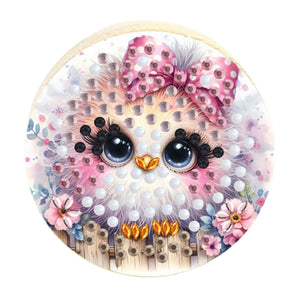 Wooden PET DIY Diamond Painting Magnets Jar Opener Kit Decorative Kitchen Tool