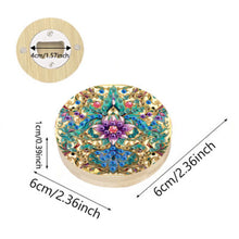 Load image into Gallery viewer, Wooden PET DIY Diamond Painting Magnets Jar Opener Kit Decorative Kitchen Tool
