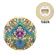 Load image into Gallery viewer, Wooden PET DIY Diamond Painting Magnets Jar Opener Kit Decorative Kitchen Tool
