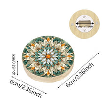 Load image into Gallery viewer, Wooden PET DIY Diamond Painting Magnets Jar Opener Kit Decorative Kitchen Tool
