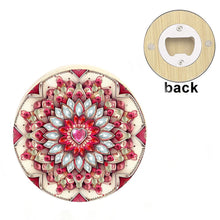 Load image into Gallery viewer, Wooden PET DIY Diamond Painting Magnets Jar Opener Kit Decorative Kitchen Tool
