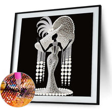 Load image into Gallery viewer, Girl 30*30CM(Canvas) Partial Special Shaped Drill Diamond Painting
