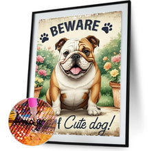 Load image into Gallery viewer, Pug-Dog 30*40CM(Canvas) Full Round Drill Diamond Painting
