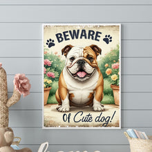 Load image into Gallery viewer, Pug-Dog 30*40CM(Canvas) Full Round Drill Diamond Painting
