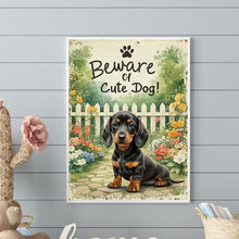 Load image into Gallery viewer, Dachshund-Dog 30*40CM(Canvas) Full Round Drill Diamond Painting
