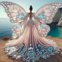 Load image into Gallery viewer, Angel With Wings Girl 30*30CM(Canvas) Partial Special Shaped Drill Diamond Painting
