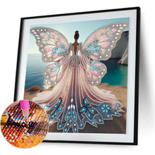 Load image into Gallery viewer, Angel With Wings Girl 30*30CM(Canvas) Partial Special Shaped Drill Diamond Painting
