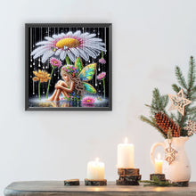 Load image into Gallery viewer, Daisy Fairy Girl 30*30CM(Canvas) Partial Special Shaped Drill Diamond Painting
