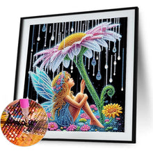 Load image into Gallery viewer, Daisy Fairy Girl 30*30CM(Canvas) Partial Special Shaped Drill Diamond Painting
