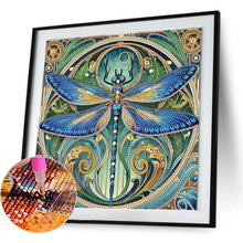 Load image into Gallery viewer, Dragonfly 30*30CM(Canvas) Partial Special Shaped Drill Diamond Painting
