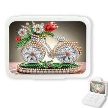 Load image into Gallery viewer, Animals Pill Storage Box Diamond Painting Pill Case Pill Dispenser for Art Craft
