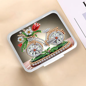 Animals Pill Storage Box Diamond Painting Pill Case Pill Dispenser for Art Craft