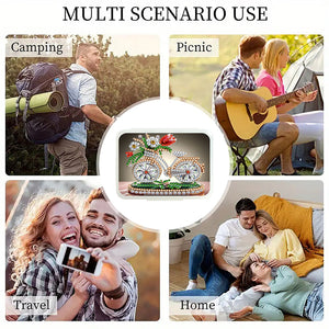 Animals Pill Storage Box Diamond Painting Pill Case Pill Dispenser for Art Craft