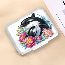 Load image into Gallery viewer, Animals Pill Storage Box Diamond Painting Pill Case Pill Dispenser for Art Craft
