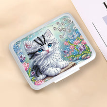 Load image into Gallery viewer, Animals Pill Storage Box Diamond Painting Pill Case Pill Dispenser for Art Craft
