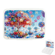 Load image into Gallery viewer, Animals Pill Storage Box Diamond Painting Pill Case Pill Dispenser for Art Craft
