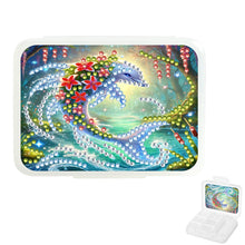 Load image into Gallery viewer, Animals Pill Storage Box Diamond Painting Pill Case Pill Dispenser for Art Craft
