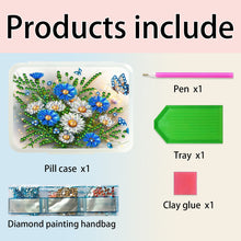 Load image into Gallery viewer, Animals Pill Storage Box Diamond Painting Pill Case Pill Dispenser for Art Craft
