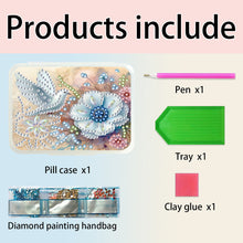 Load image into Gallery viewer, Animals Pill Storage Box Diamond Painting Pill Case Pill Dispenser for Art Craft
