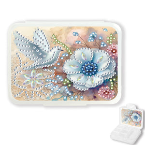 Animals Pill Storage Box Diamond Painting Pill Case Pill Dispenser for Art Craft