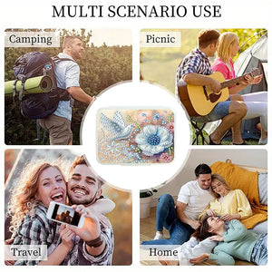 Animals Pill Storage Box Diamond Painting Pill Case Pill Dispenser for Art Craft