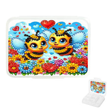 Load image into Gallery viewer, Animals Pill Storage Box Diamond Painting Pill Case Pill Dispenser for Art Craft

