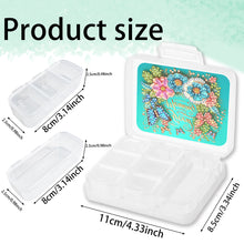 Load image into Gallery viewer, Animals Pill Storage Box Diamond Painting Pill Case Pill Dispenser for Art Craft
