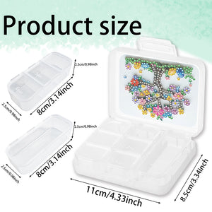 Animals Pill Storage Box Diamond Painting Pill Case Pill Dispenser for Art Craft