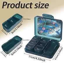 Load image into Gallery viewer, Animals Pill Storage Box Diamond Painting Pill Case Pill Dispenser for Art Craft
