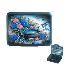 Load image into Gallery viewer, Animals Pill Storage Box Diamond Painting Pill Case Pill Dispenser for Art Craft
