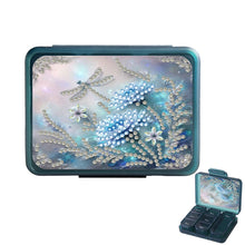 Load image into Gallery viewer, Animals Pill Storage Box Diamond Painting Pill Case Pill Dispenser for Art Craft
