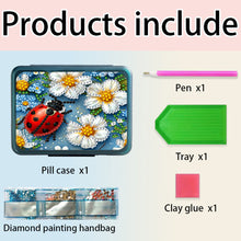 Load image into Gallery viewer, Animals Pill Storage Box Diamond Painting Pill Case Pill Dispenser for Art Craft
