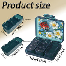 Load image into Gallery viewer, Animals Pill Storage Box Diamond Painting Pill Case Pill Dispenser for Art Craft
