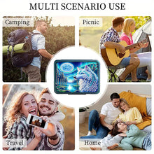 Load image into Gallery viewer, Animals Pill Storage Box Diamond Painting Pill Case Pill Dispenser for Art Craft
