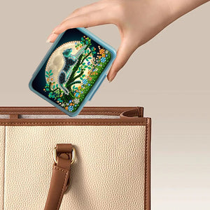 Animals Pill Storage Box Diamond Painting Pill Case Pill Dispenser for Art Craft