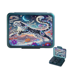 Load image into Gallery viewer, Animals Pill Storage Box Diamond Painting Pill Case Pill Dispenser for Art Craft
