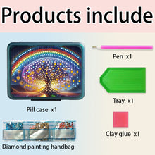 Load image into Gallery viewer, Animals Pill Storage Box Diamond Painting Pill Case Pill Dispenser for Art Craft
