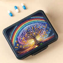 Load image into Gallery viewer, Animals Pill Storage Box Diamond Painting Pill Case Pill Dispenser for Art Craft
