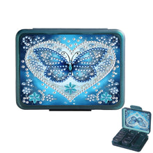 Load image into Gallery viewer, Animals Pill Storage Box Diamond Painting Pill Case Pill Dispenser for Art Craft
