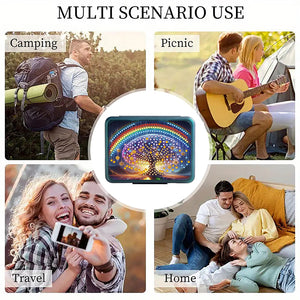 Animals Pill Storage Box Diamond Painting Pill Case Pill Dispenser for Art Craft