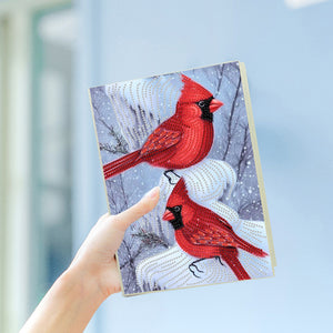 DIY Special Shaped Diamond Painting Notebook 50 Pages A5 Diamond Art Diary Book