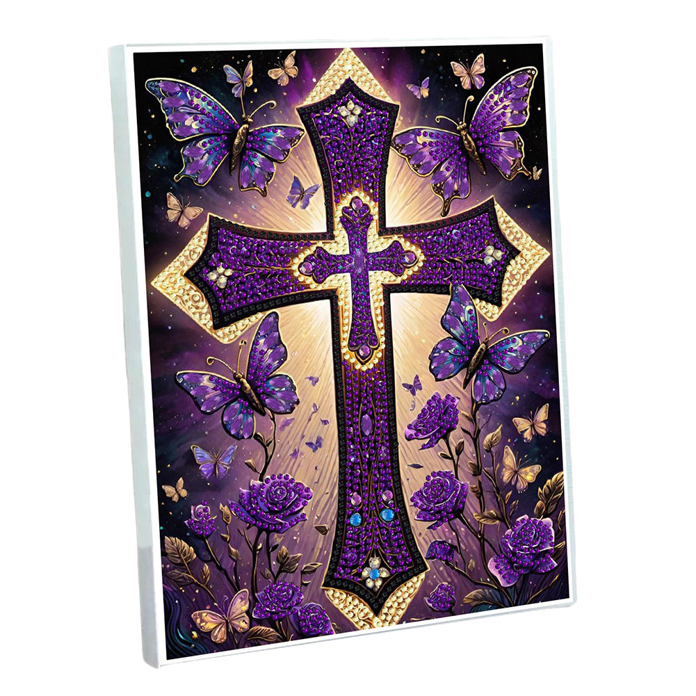 DIY Special Shaped Diamond Painting Notebook 50 Pages A5 Diamond Art Diary Book