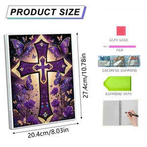 DIY Special Shaped Diamond Painting Notebook 50 Pages A5 Diamond Art Diary Book