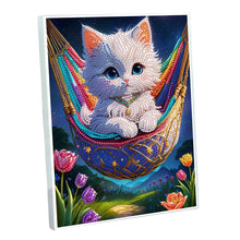 Load image into Gallery viewer, DIY Special Shaped Diamond Painting Notebook 50 Pages A5 Diamond Art Diary Book
