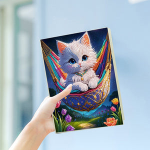 DIY Special Shaped Diamond Painting Notebook 50 Pages A5 Diamond Art Diary Book